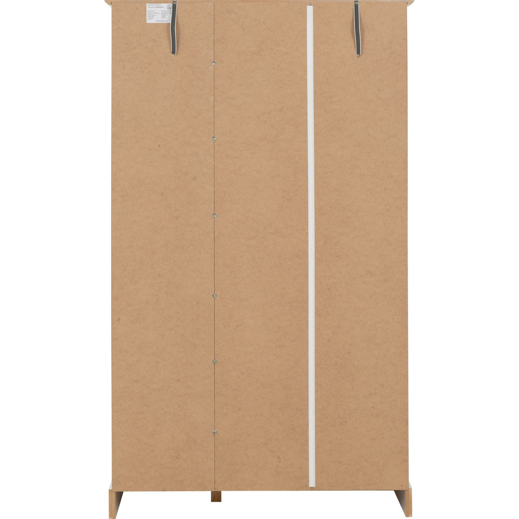 Stratford 3 Door Wardrobe - White