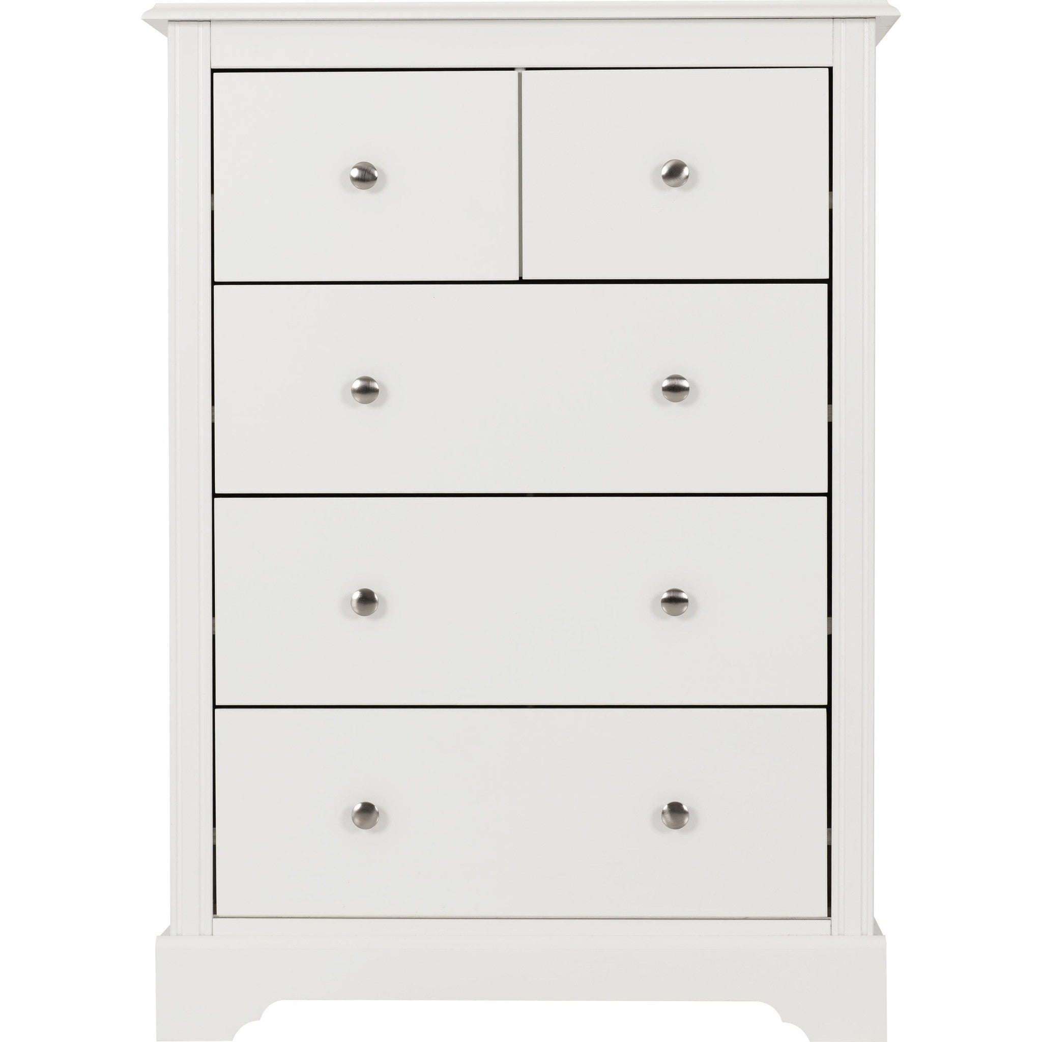 Stratford 3+2 Drawer Chest - White