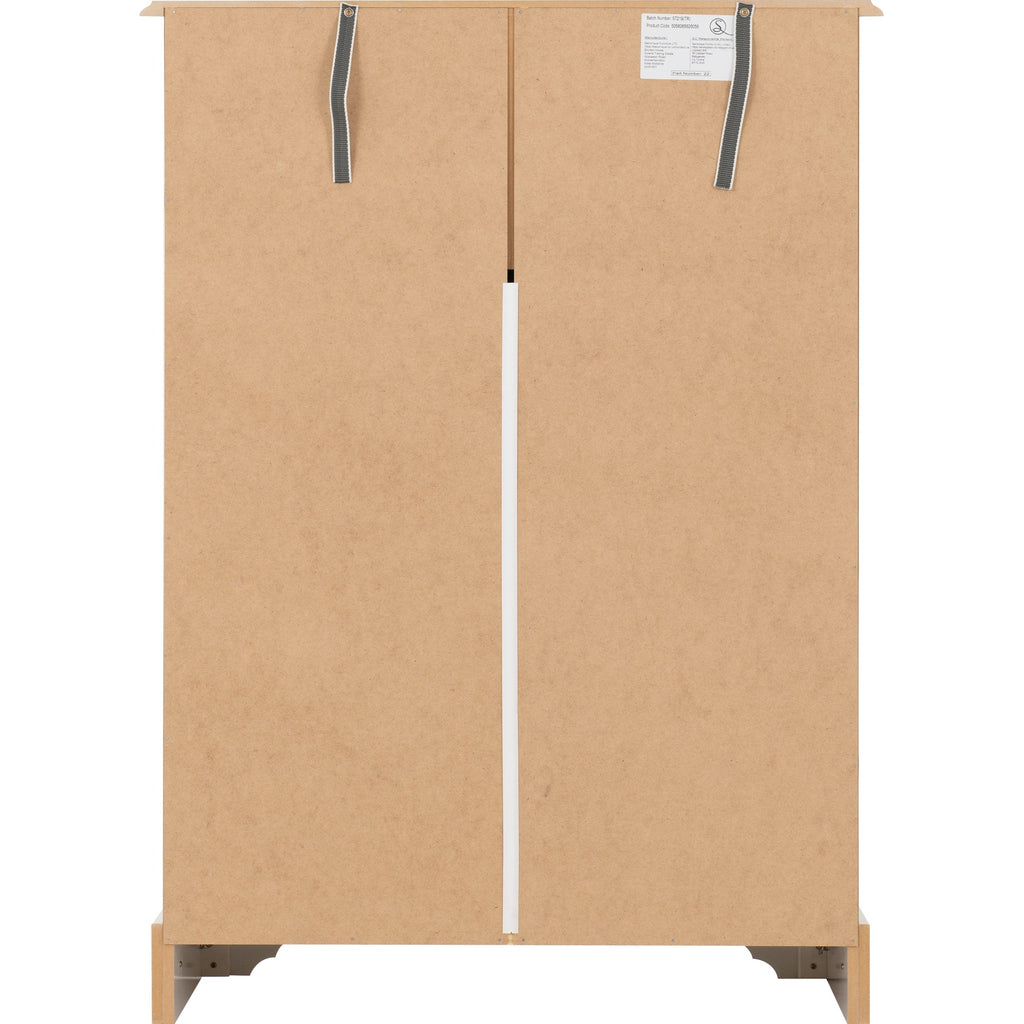Stratford 3+2 Drawer Chest - White