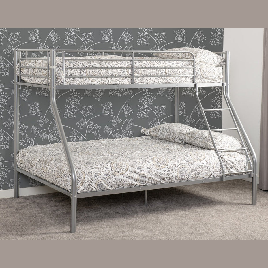 Tandi Triple Sleeper Bunk Bed - Silver