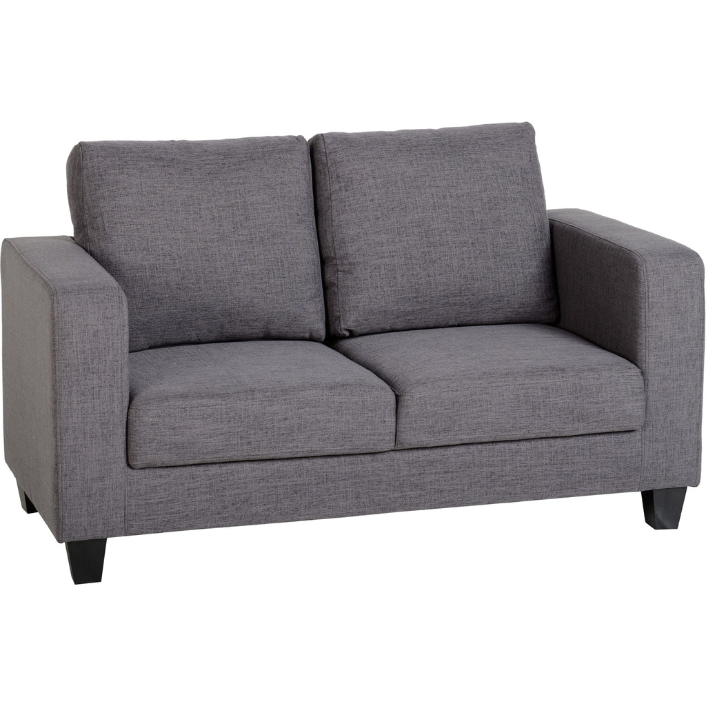 Tempo Two Seater Sofa - Grey Fabric