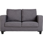 Tempo Two Seater Sofa - Grey Fabric