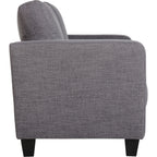Tempo Two Seater Sofa - Grey Fabric