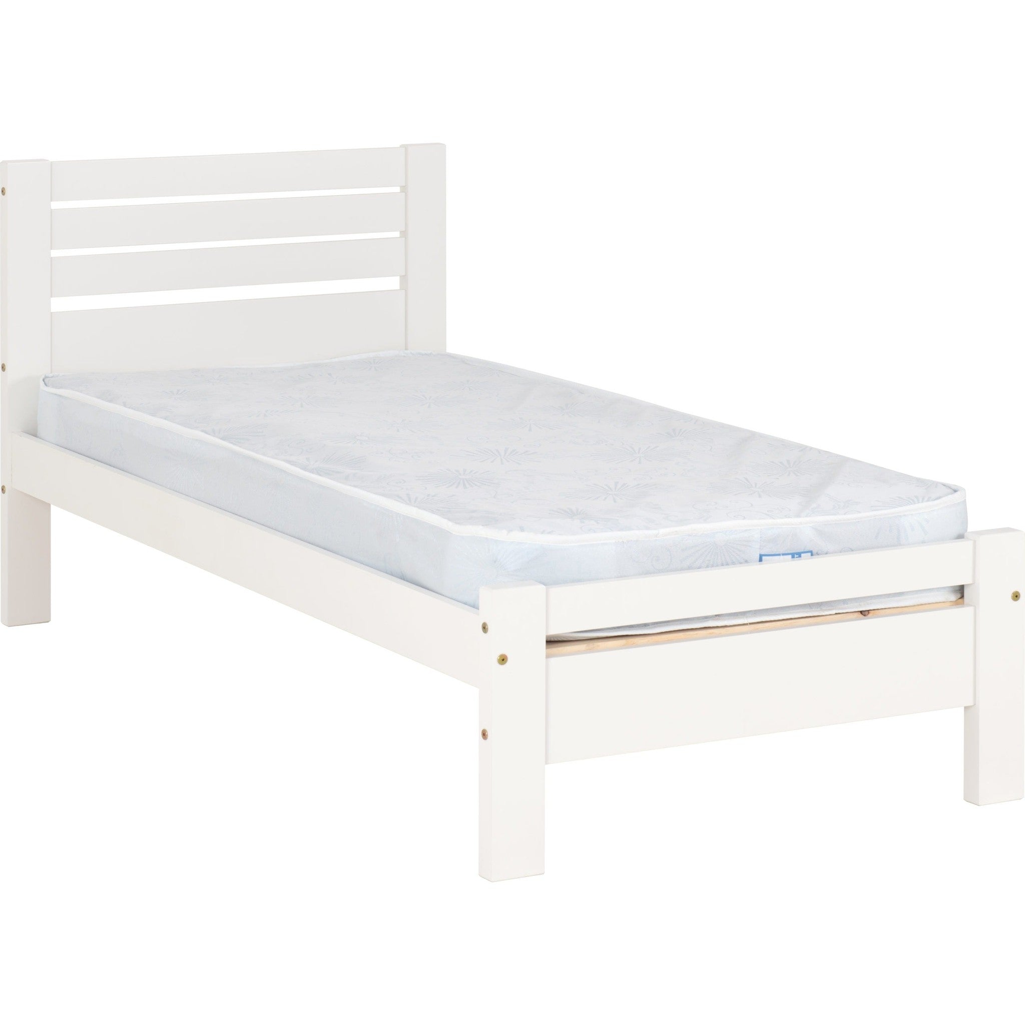 Toledo 3' Bed - White