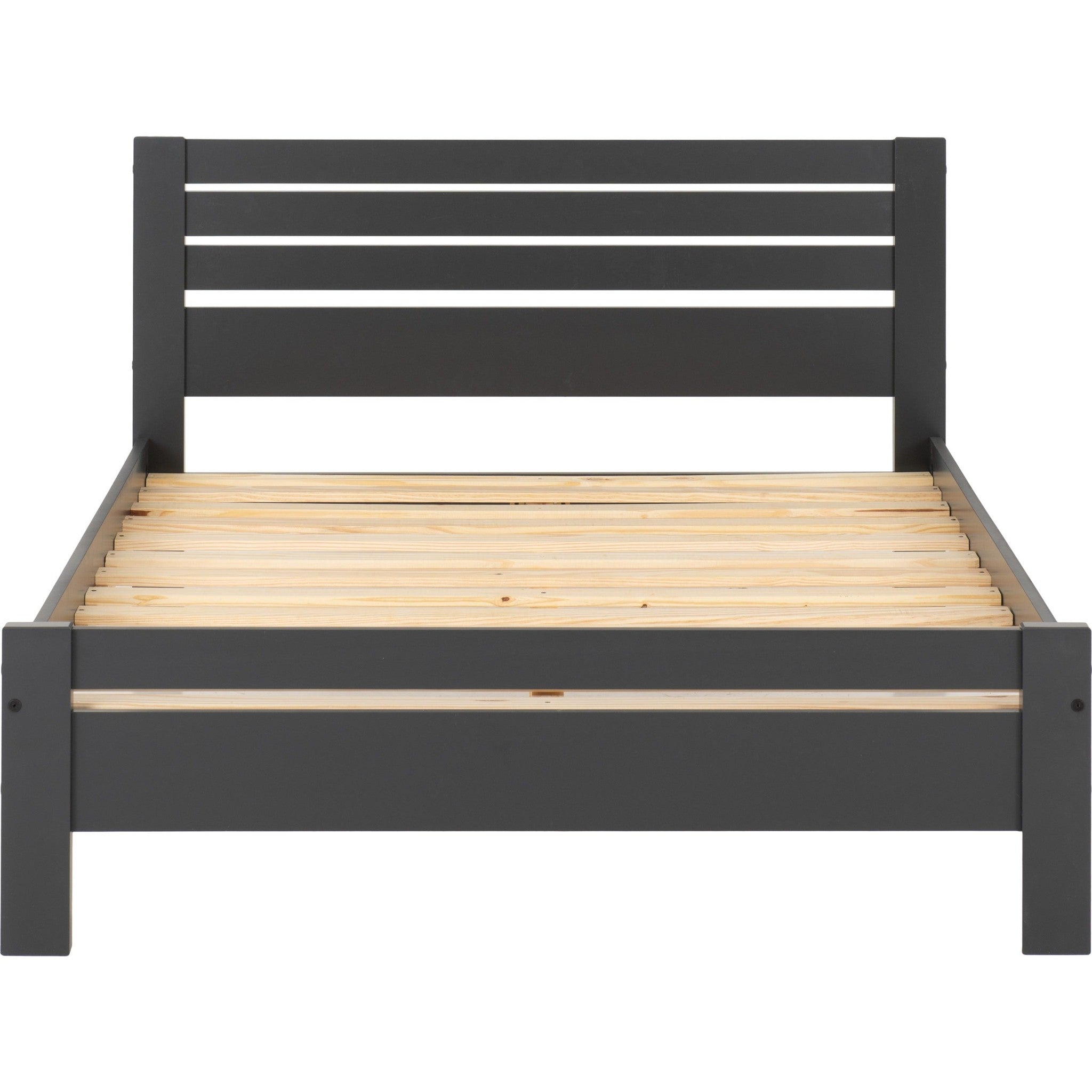 Toledo 5' Bed - Dark Grey