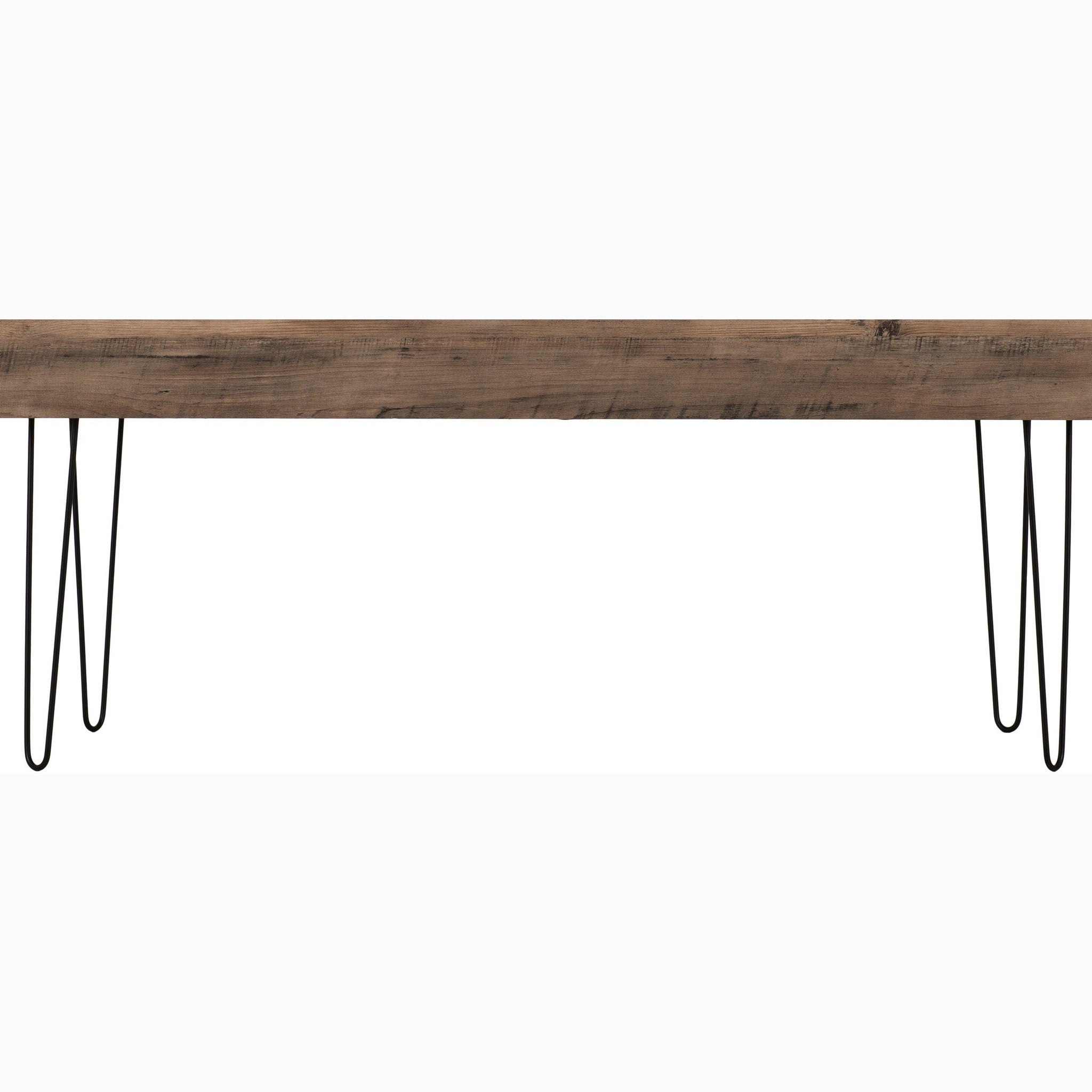 Troy Coffee Table - Medium Oak Effect/Black