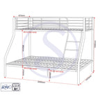 Tandi Triple Sleeper Bunk Bed - Black
