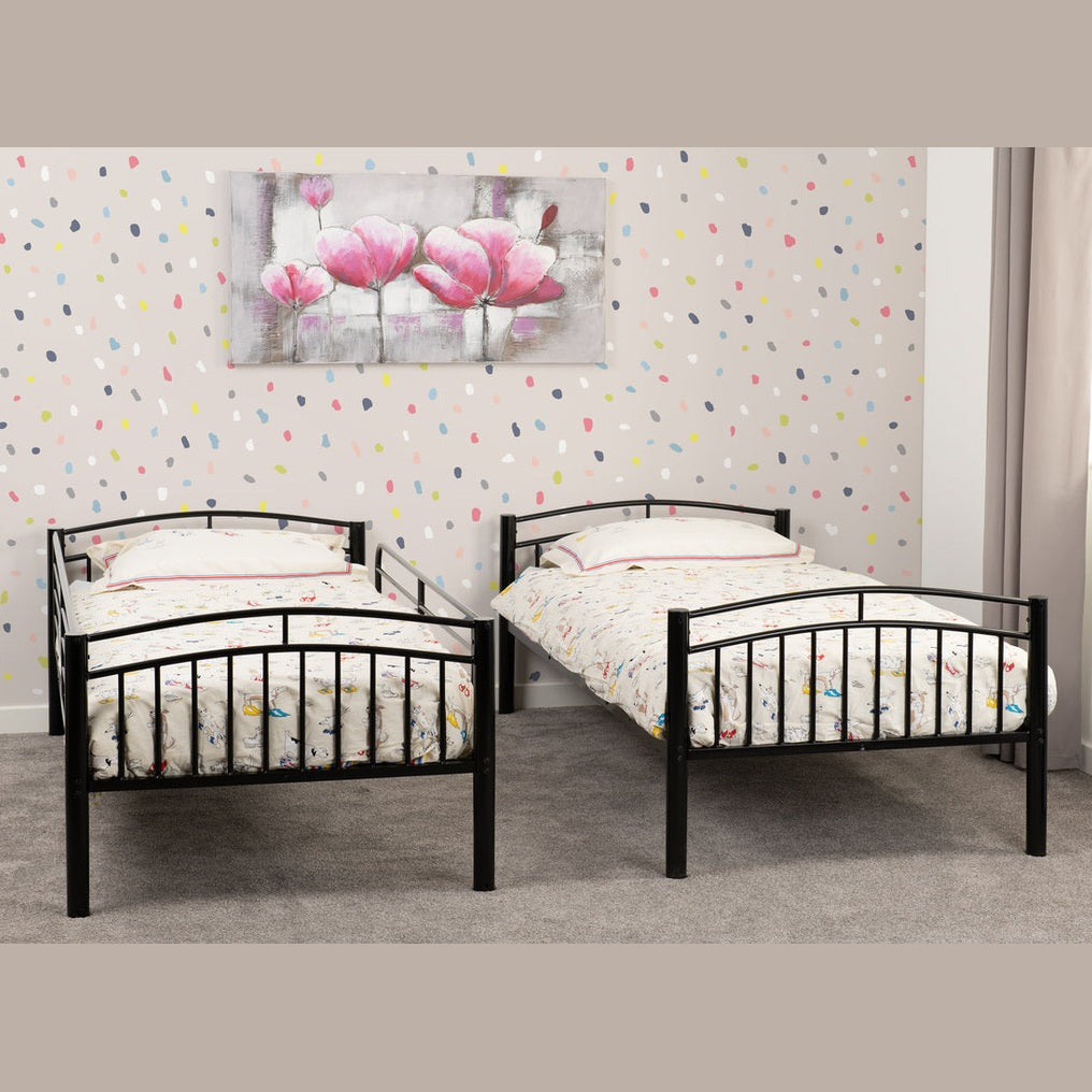 Ventura 3' Bunk Bed - Black