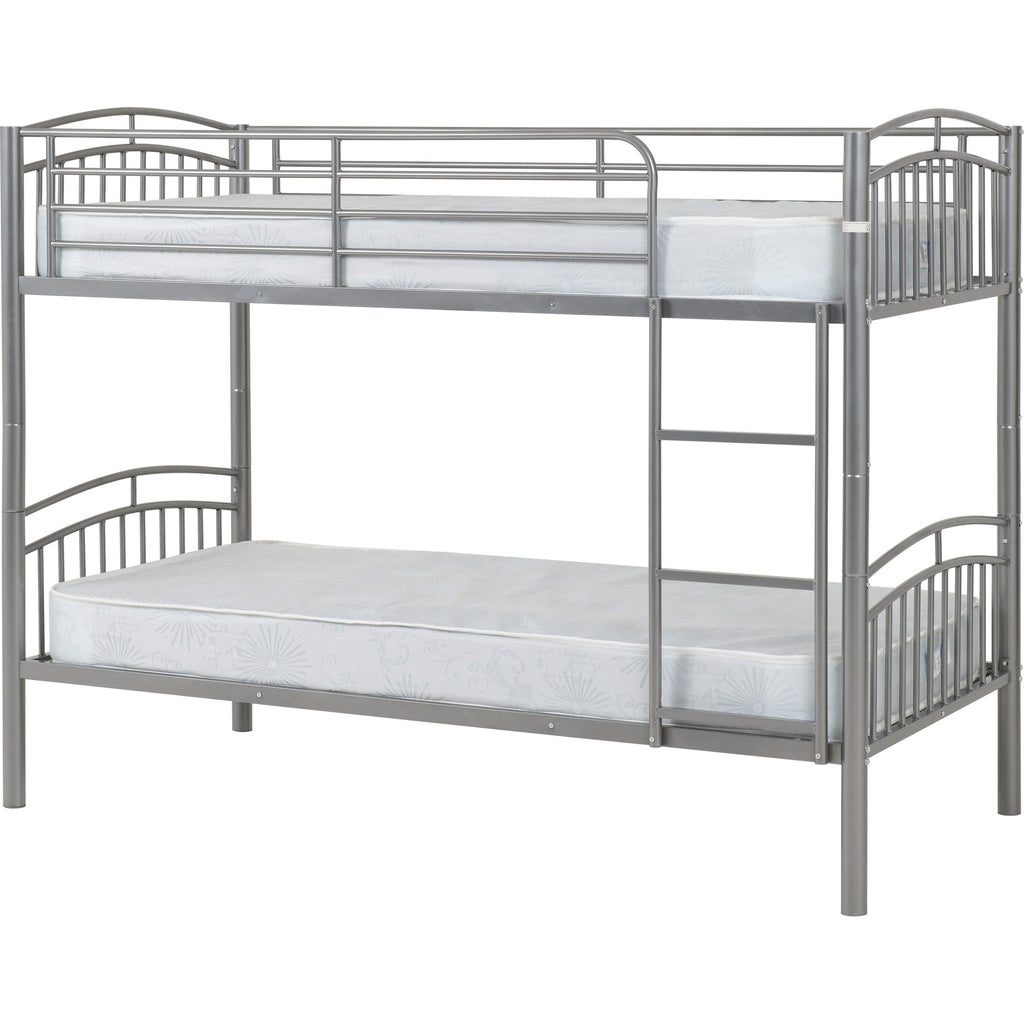 Ventura 3' Bunk Bed - Silver
