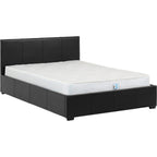 Waverley 4' Storage Bed - Black Pu