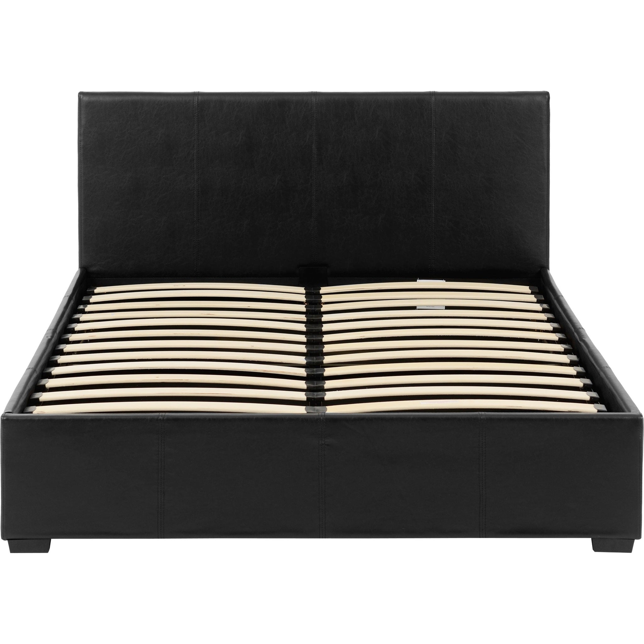 Waverley 5' Storage Bed - Black Pu