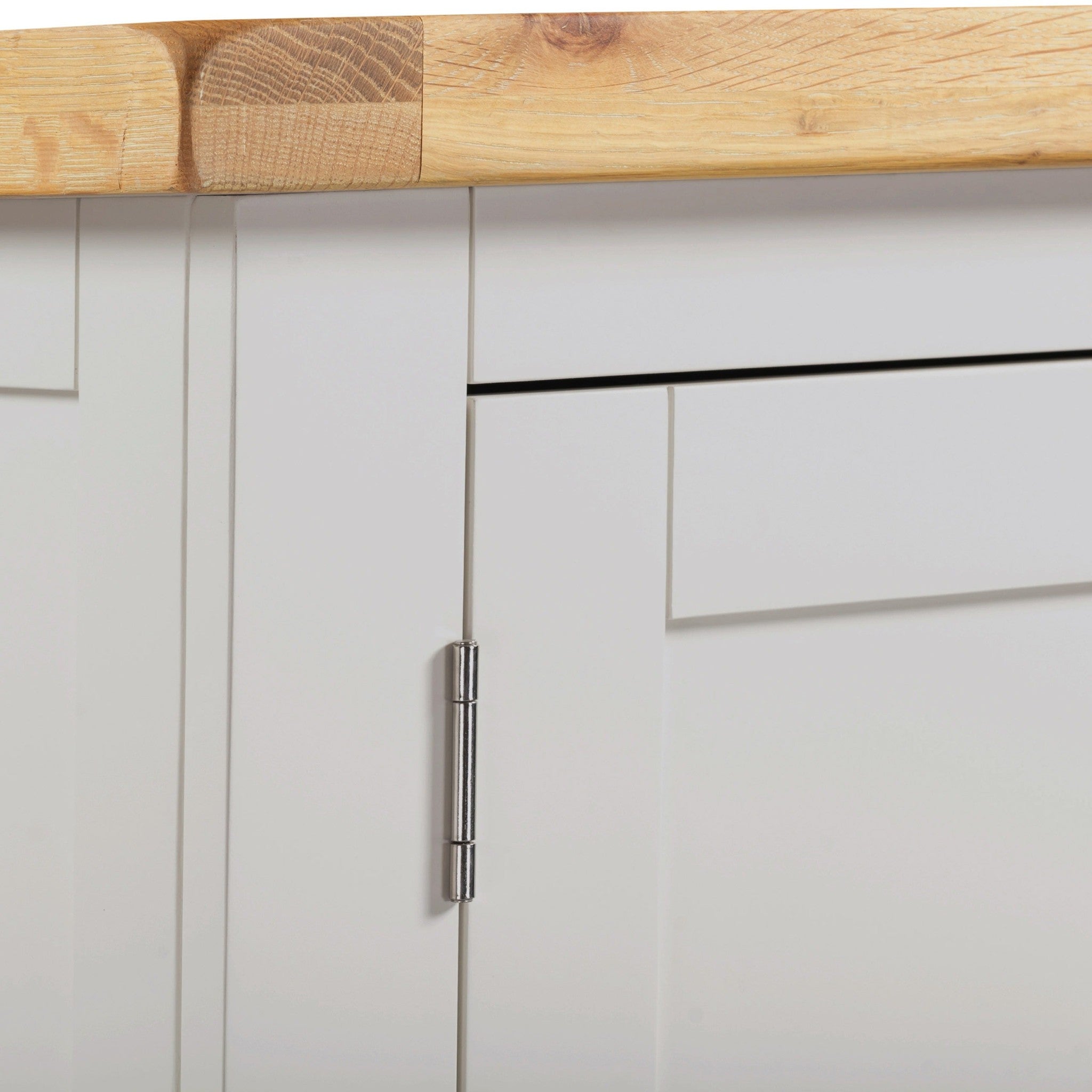 Windsor 2 Door 1 Drawer Wardrobe - Pebble Grey/Oak