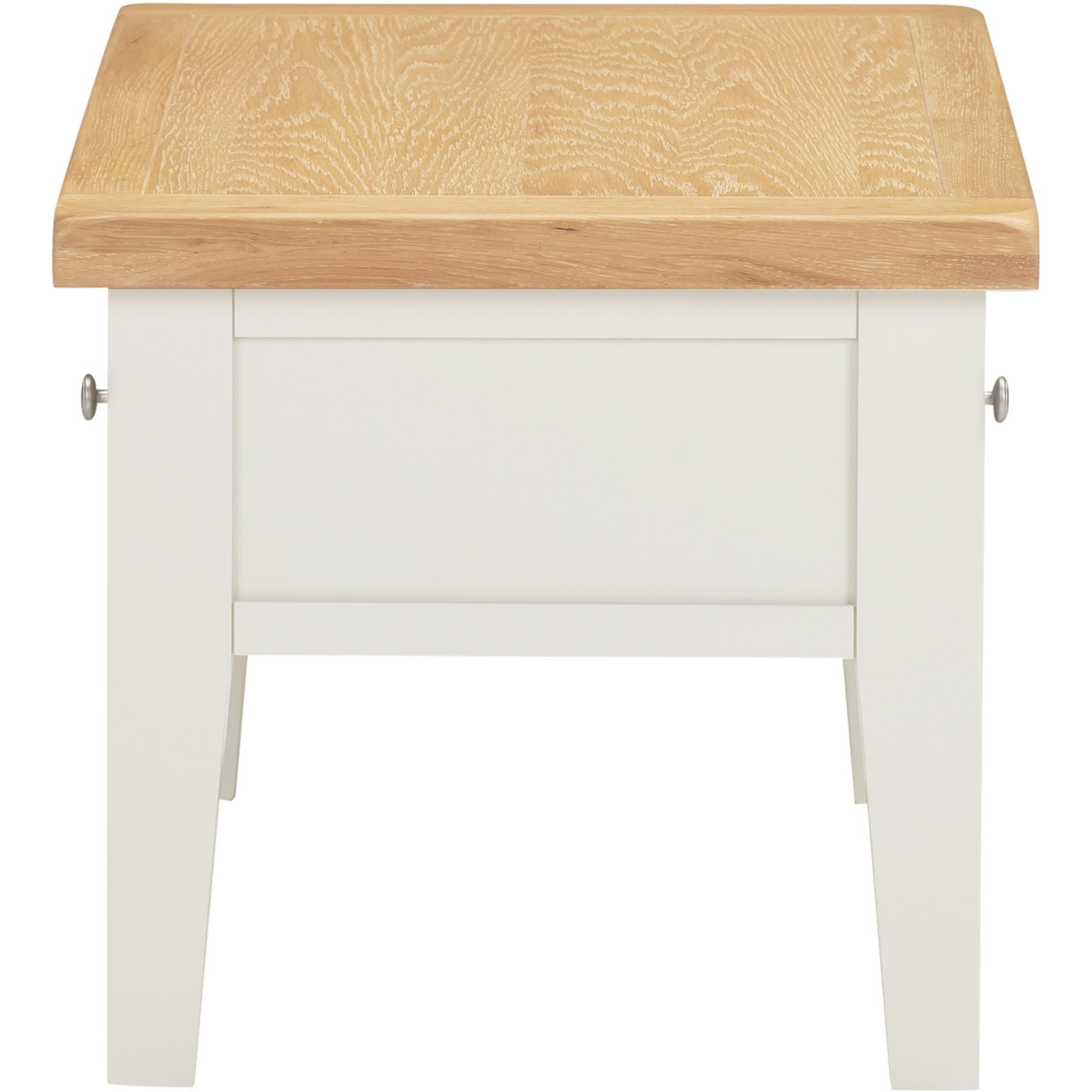 Windsor 2 Drawer Coffee Table - Ivory/Oak