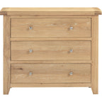 Windsor 3 Drawer Chest - Natural Oak