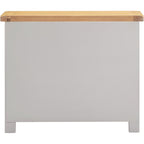 Windsor 3 Drawer Chest - Pebble Grey/Oak