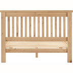 Windsor 4'6" Low End Bed - Natural Oak