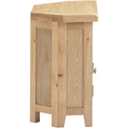 Windsor Corner Tv Unit - Natural Oak