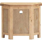 Windsor Corner Tv Unit - Natural Oak