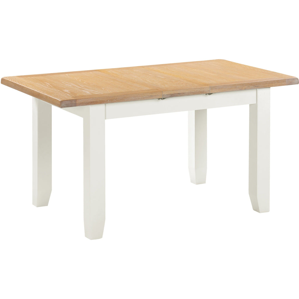 Windsor Extending Dining Table - Ivory/Oak