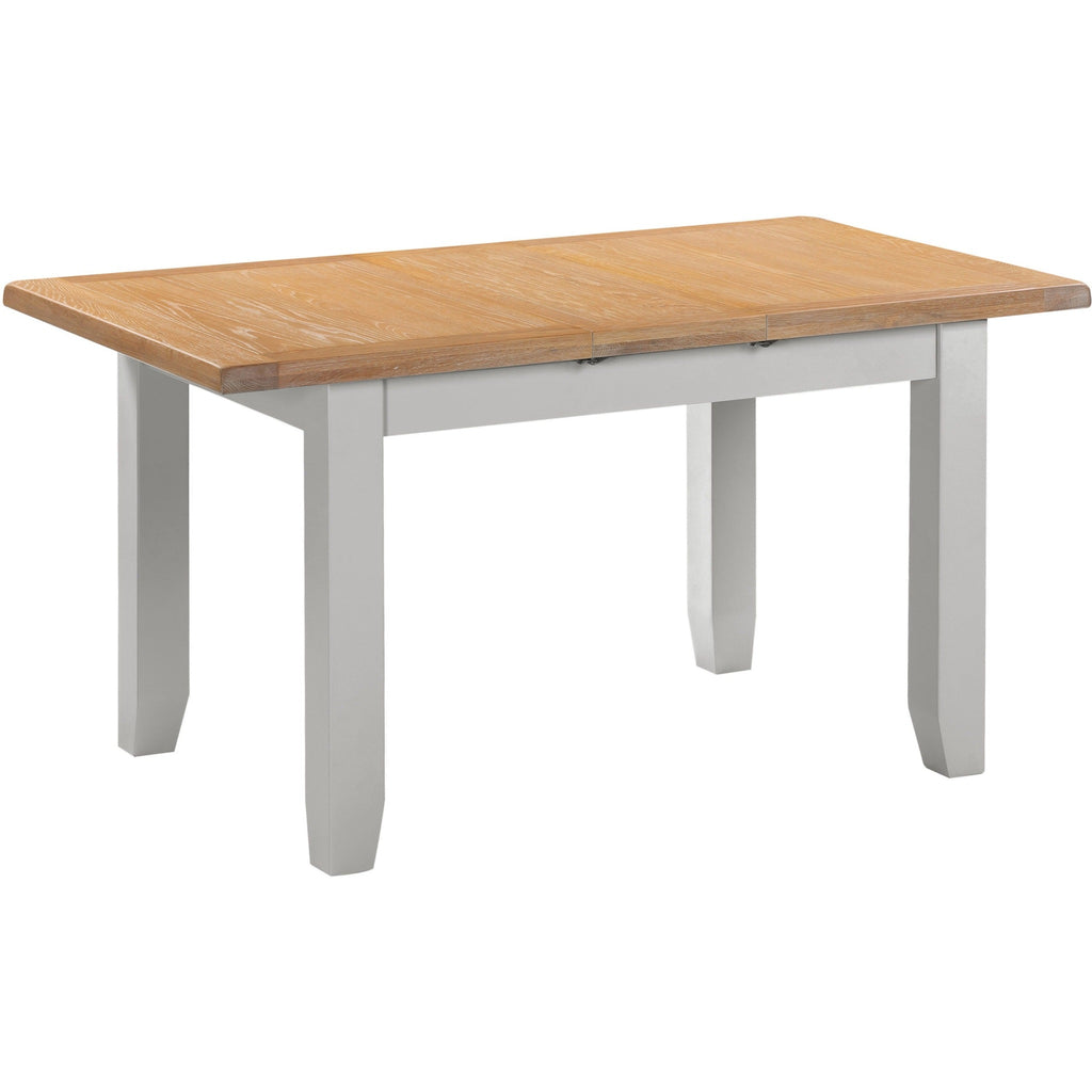 Windsor Extending Dining Table - Pebble Grey/Oak