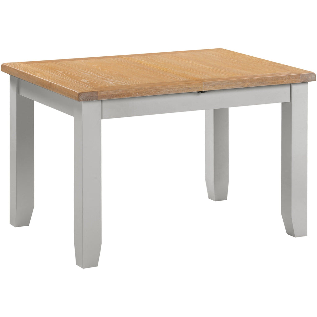 Windsor Extending Dining Table - Pebble Grey/Oak