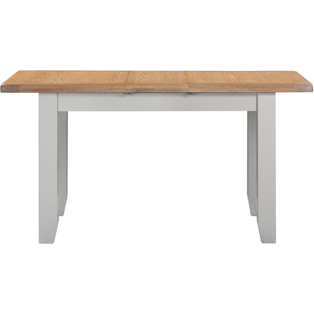 Windsor Extending Dining Table - Pebble Grey/Oak