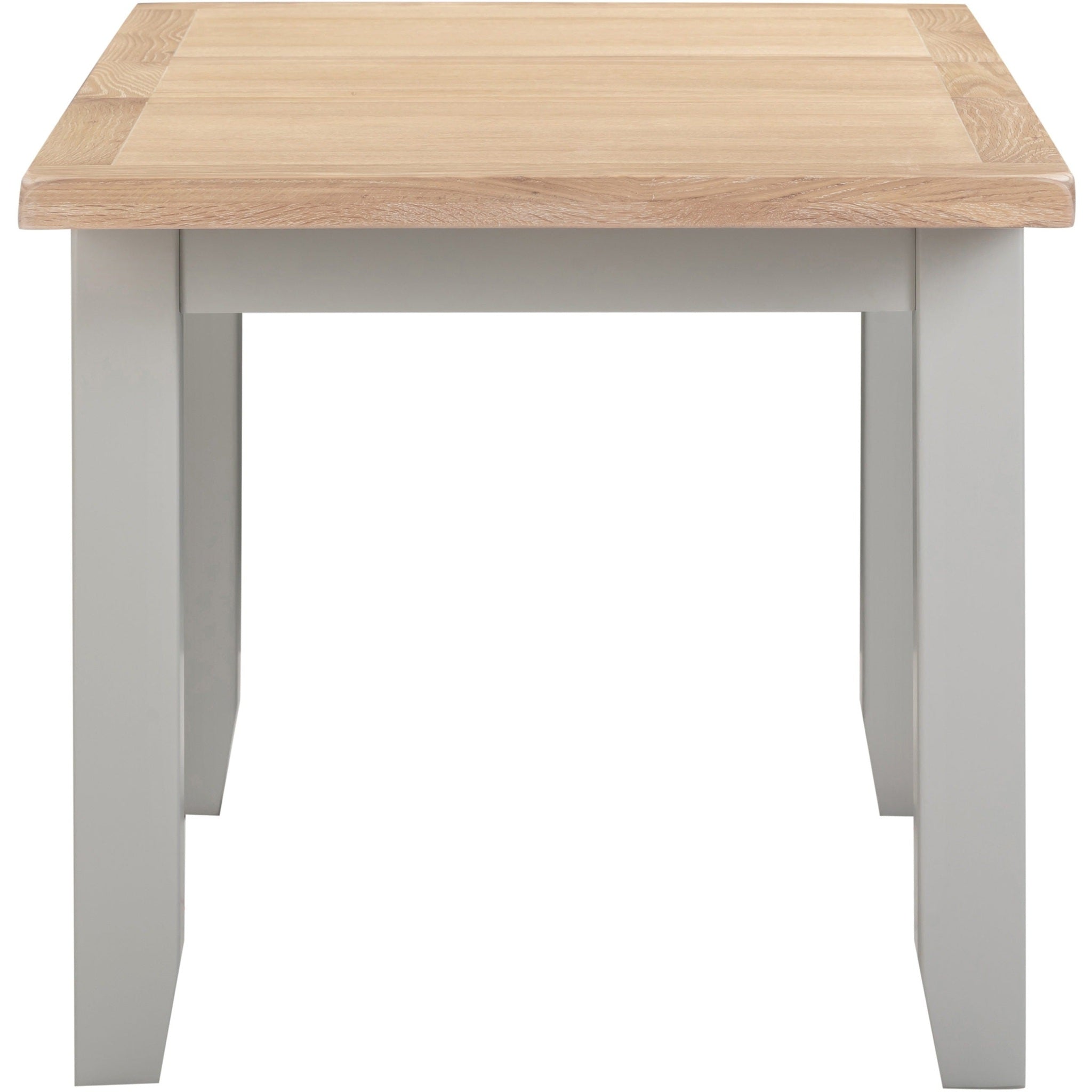 Windsor Extending Dining Table - Pebble Grey/Oak